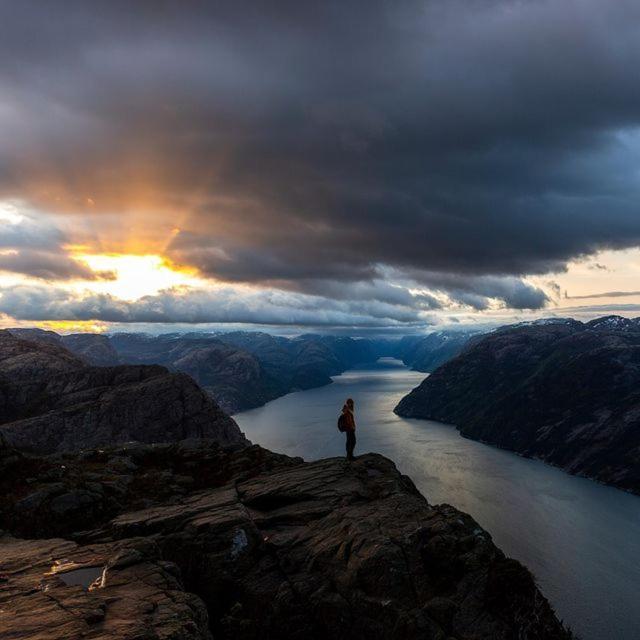 Hikers Camp, Part Of Preikestolen Basecamp Hotel Jorpeland Exterior photo