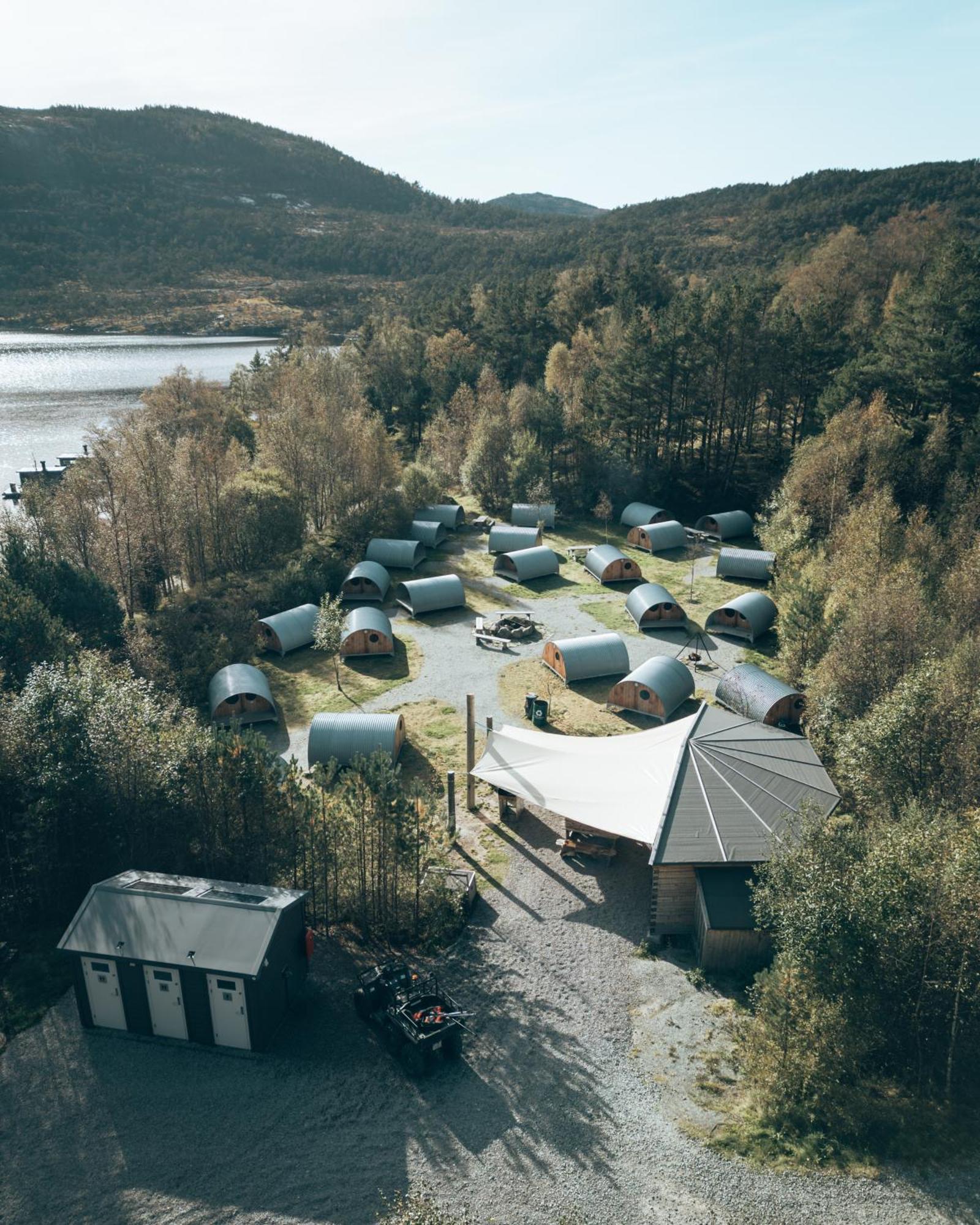 Hikers Camp, Part Of Preikestolen Basecamp Hotel Jorpeland Exterior photo